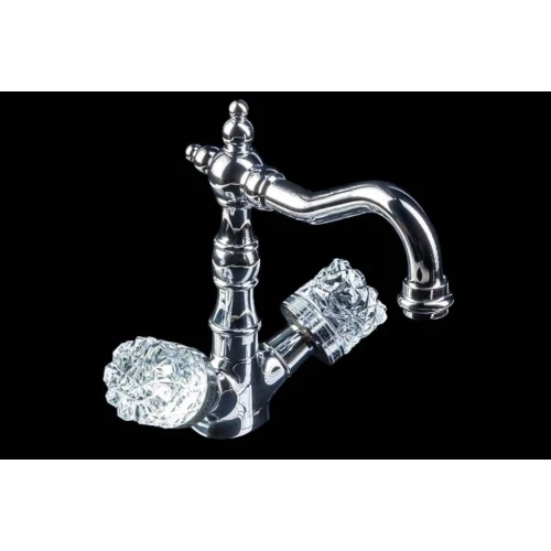 Купить купить смеситель для раковины, boheme crystal, хром арт. 272-crst