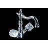 Купить купить смеситель для раковины, boheme crystal, хром арт. 272-crst
