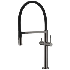 Смеситель для кухни, Boheme Uno, оружейная сталь арт. 115-GM