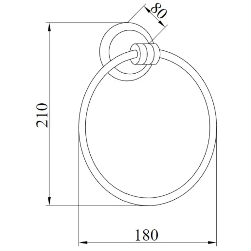 Купить купить кольцо для полотенец, boheme hermitage, хром арт. 10384