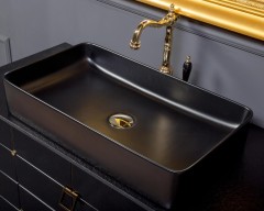 Раковина-чаша, Armadi Art Vallessi, черный арт. 873