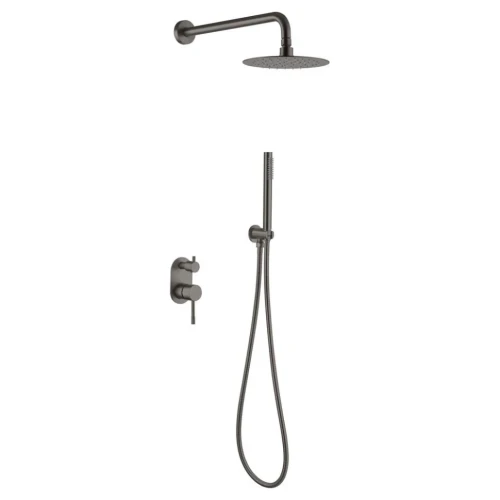 Купить купить душевая система, boheme uno, оружейная сталь арт. 464-gm