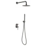 Купить купить душевая система, boheme uno, оружейная сталь арт. 464-gm