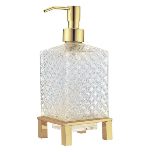 Купить купить дозатор для жидкого мыла, boheme, золото арт. 10225