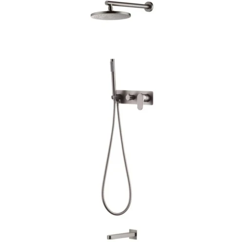 Купить купить душевая система, boheme spectre, никель брашированный арт. 454-2-nb