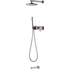 Душевая система, Boheme Spectre, никель брашированный арт. 454-2-NB
