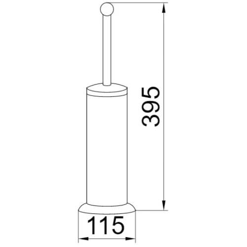 Купить купить ершик для унитаза, boheme brillante, хром арт. 10452