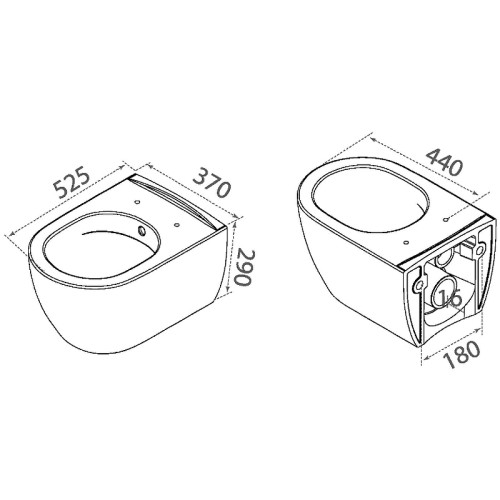 Купить купить унитаз подвесной с сиденьем микролифт, boheme bianca, белый арт. 963