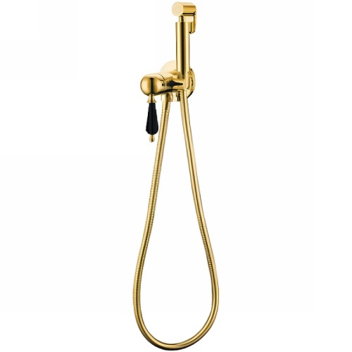 Купить купить гигиенический душ со смесителем, boheme medici, золото арт. 435-bsw