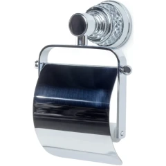 Держатель туалетной бумаги с крышкой, Boheme Aura, хром арт. 10241-CR