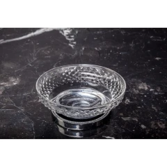 Мыльница, Boheme Murano Cristal, хром арт. 10204