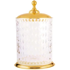 Ведро для мусора, Boheme Imperiale, золото арт. 10424