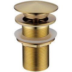 Донный клапан click-clack, Boheme, золото арт. 612-MG