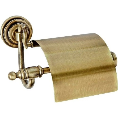 Купить купить держатель туалетной бумаги с крышкой, boheme barocco, бронза арт. 10651