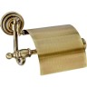 Купить купить держатель туалетной бумаги с крышкой, boheme barocco, бронза арт. 10651