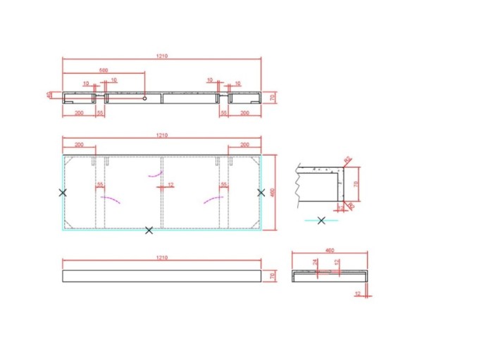 Купить купить столешница под раковину, armadi art flat, белый мрамор арт. 869-120-clct