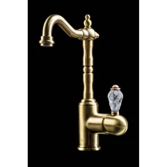 Смеситель для раковины, Boheme Crystal, бронза арт. 302-CRST