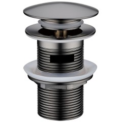 Донный клапан click-clack, Boheme, оружейная сталь арт. 612/2-GM