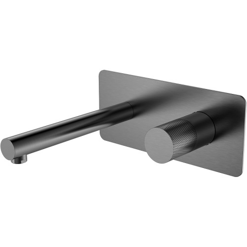 Купить купить смеситель для раковины, boheme stick, оружейная сталь арт. 125-gm