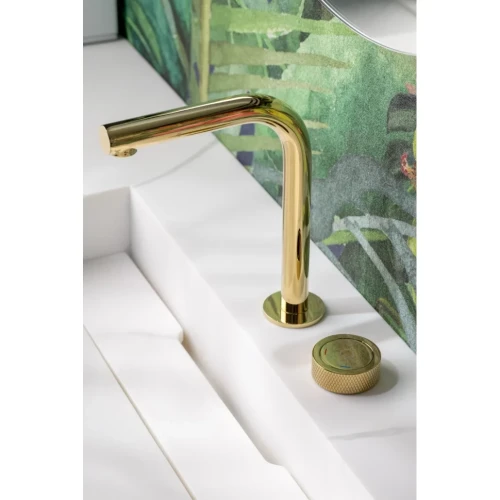 Купить купить смеситель для раковины, boheme tech, золото арт. 158-g