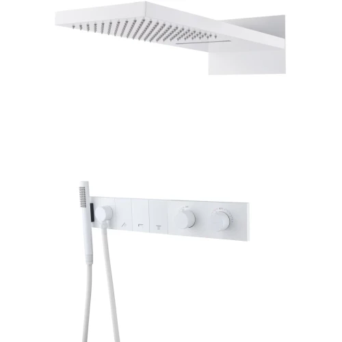 Купить купить душевая система с термостатом, boheme zodiac, белый арт. 133-mw