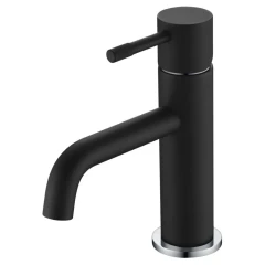 Смеситель для раковины, Boheme Uno, черный арт. 461-BCR