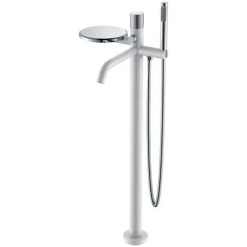 Купить купить смеситель для ванны, boheme stick, белый, хром арт. 129-wcr.2