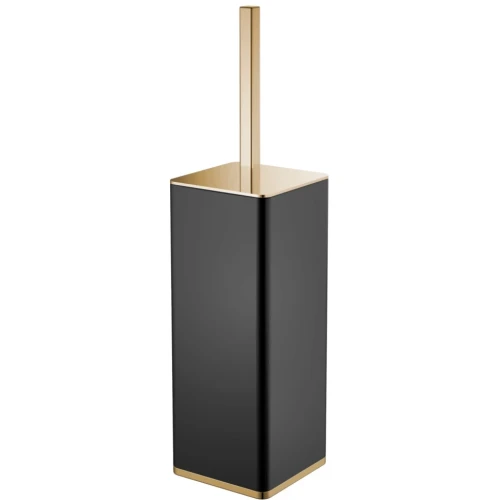 Купить купить ершик для унитаза, boheme, черный, золото арт. 10949-b-g