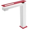Купить купить смеситель для раковины, boheme q, белый, красный арт. 142-wr