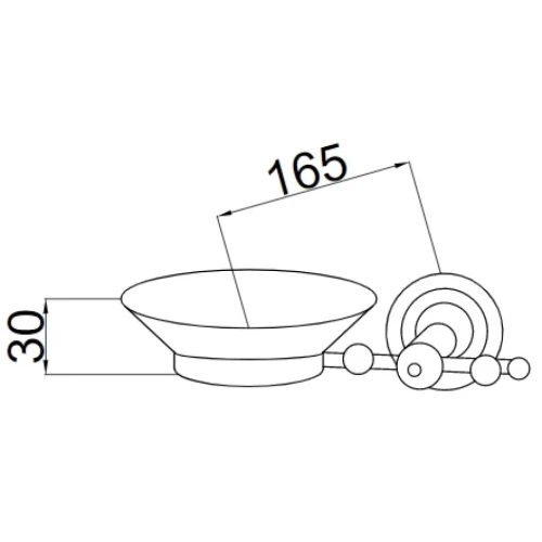 Купить купить мыльница, boheme imperiale, золото арт. 10403
