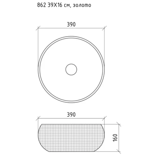 Купить купить раковина-чаша, armadi art neoart, золото арт. 862