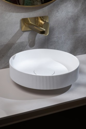 Купить купить раковина-чаша, armadi art corian, белый арт. 801-r-mw