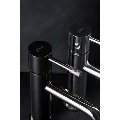 Купить купить смеситель для раковины, boheme uno, оружейная сталь арт. 461-sgm