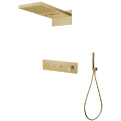 Душевая система, Boheme Fusion, золото арт. 130-G