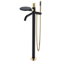 Смеситель для ванны, Boheme Stick, черный арт. 129-BG