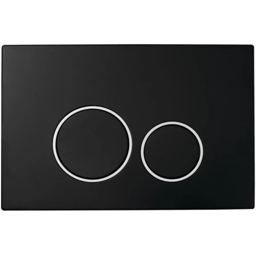 Купить купить клавиша смыва, boheme, черный, хром арт. 662