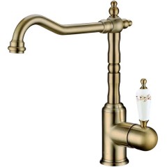 Смеситель для кухни, Boheme Medici, бронза арт. 101-PR