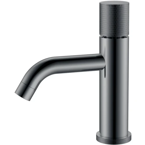 Купить купить смеситель для раковины, boheme stick, оружейная сталь арт. 121-sgm.2