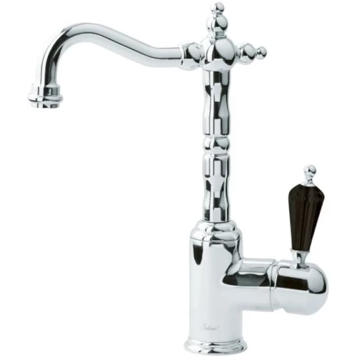 Купить купить смеситель для раковины, boheme tradizionale nero, хром арт. 242