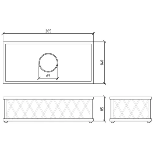 Купить купить салфетница, boheme murano cristal, хром арт. 10231