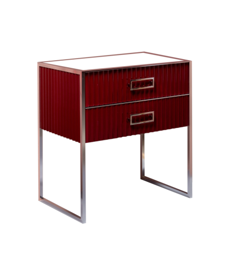 Купить купить тумба под раковину, armadi art monaco, бордо, хром арт. 866-080-rcr