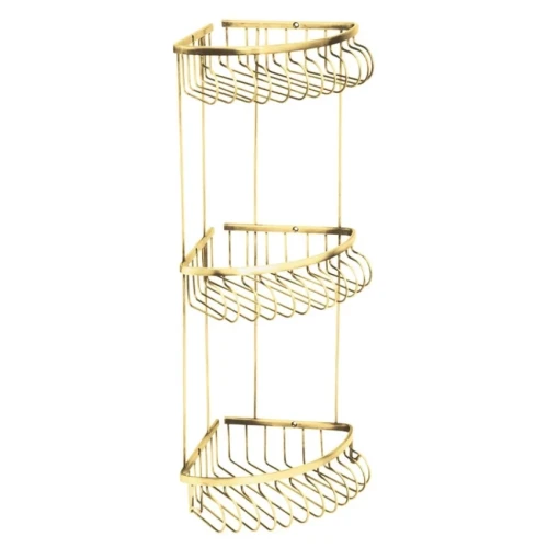 Купить купить полка корзина угловая, boheme imperiale, золото арт. 10428