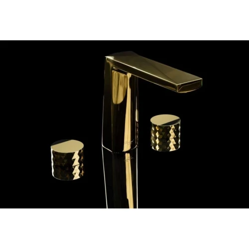 Купить купить смеситель для раковины, boheme venturo, золото арт. 150-mg-diamond