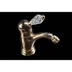 Смеситель для биде, Boheme Crystal, золото арт. 286-CRST