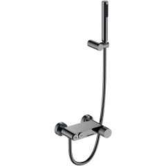 Смеситель для ванны shine gun metall c ручкой diamond, Boheme Stick, арт. 123-SGM