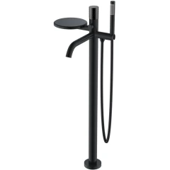 Смеситель для ванны, Boheme Stick, черный арт. 129-BB