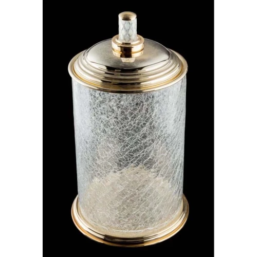 Купить купить ведро для мусора, boheme murano cristal, золото арт. 10914-crst-g