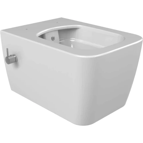 Купить купить подвесной унитаз с функцией биде (без крышки), boheme zen, 967-2 цвет: белый