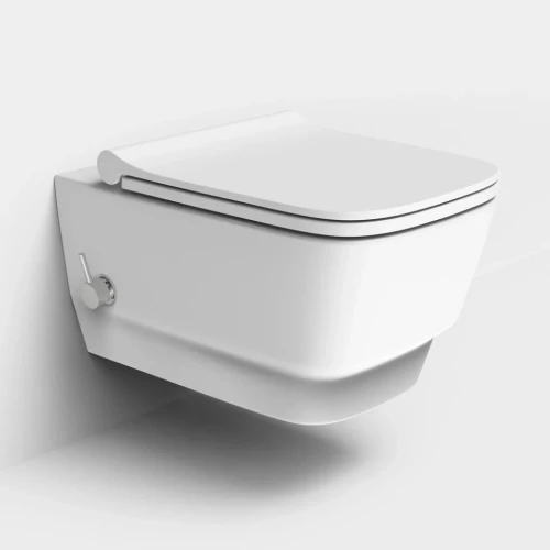 Купить купить унитаз биде подвесной без сиденья, boheme bello, белый арт. 971-2-mw