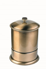 Ведро для ванной комнаты, металл, Boheme Royal Cristal, бронза арт. 10927-BR-B